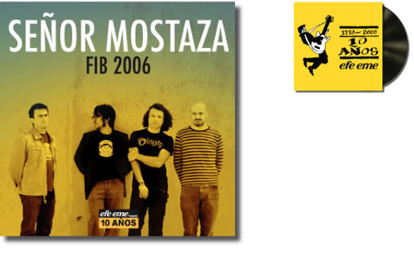 Descárgate el séptimo disco del décimo aniversario de EFE EME:FIB 2006, de Señor Mostaza